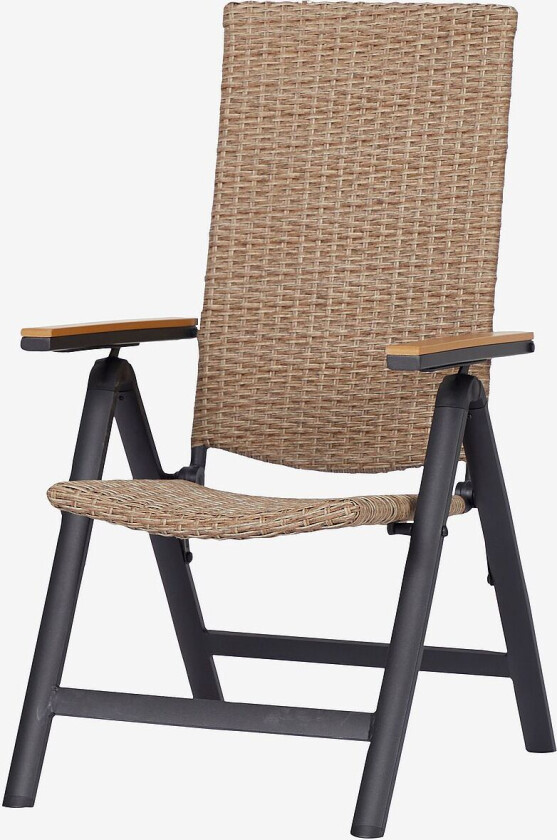 Hagestol fellbar 2 stk., Beige