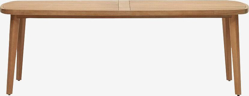 Maset, 100 x 225 cm, Brun