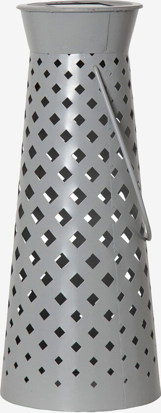 Solcellelykt Romby 32cm, Grå