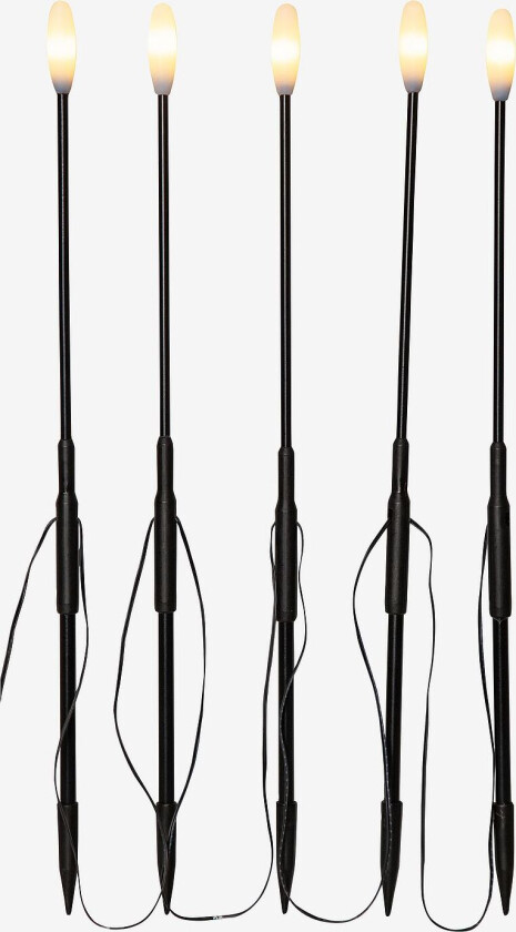 Utedekor Milky, Svart