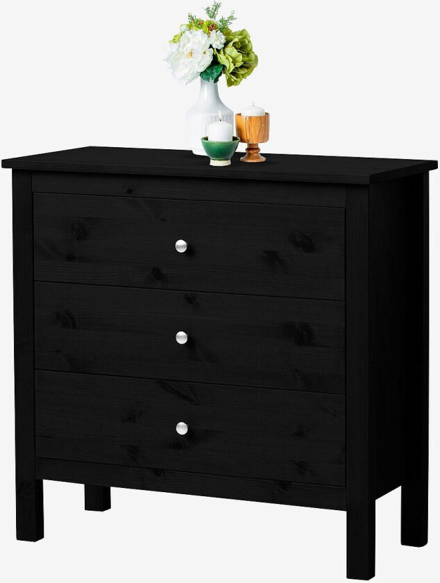 Kommode Vesa, Svart