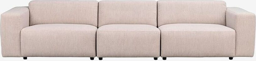 Sofa Willard, 4-seter, Beige