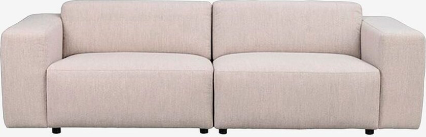 Sofa Willard, 3-seter, Beige