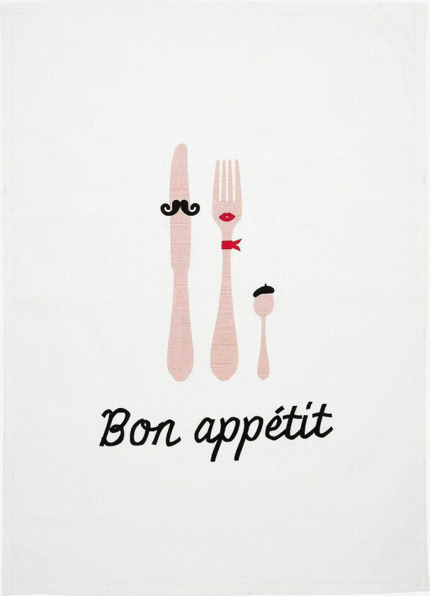 Appetit Kjøkkenhåndkle Bon, Rosa