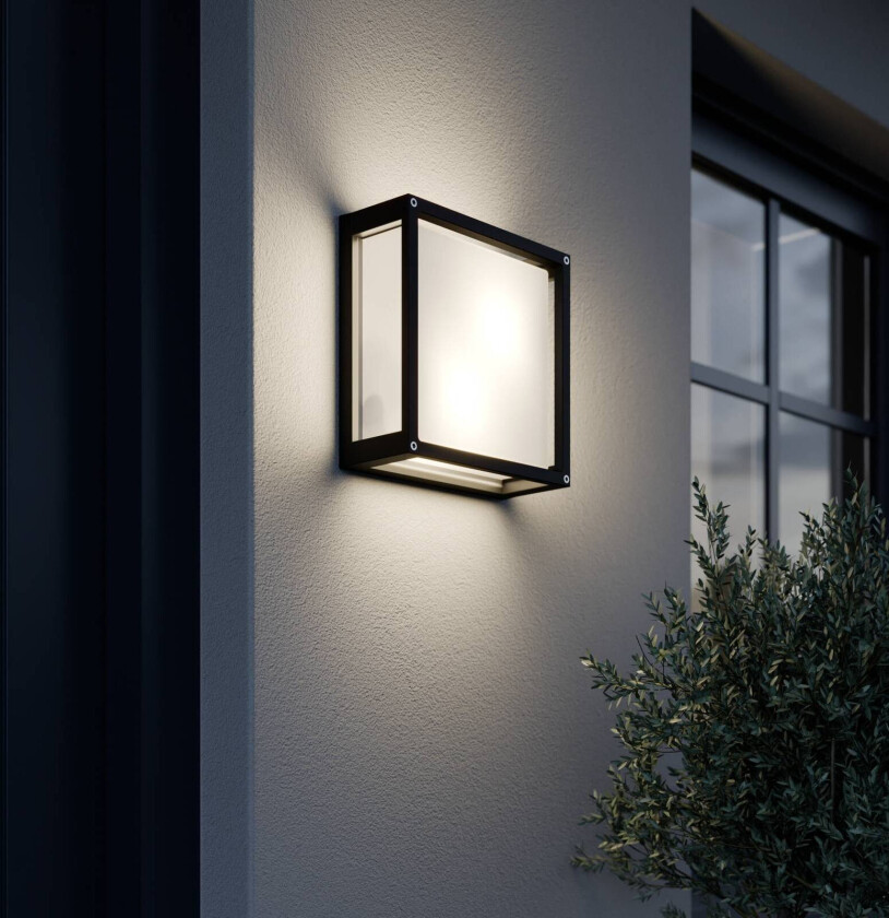 Kvadratisk utevegglampe Aurelien