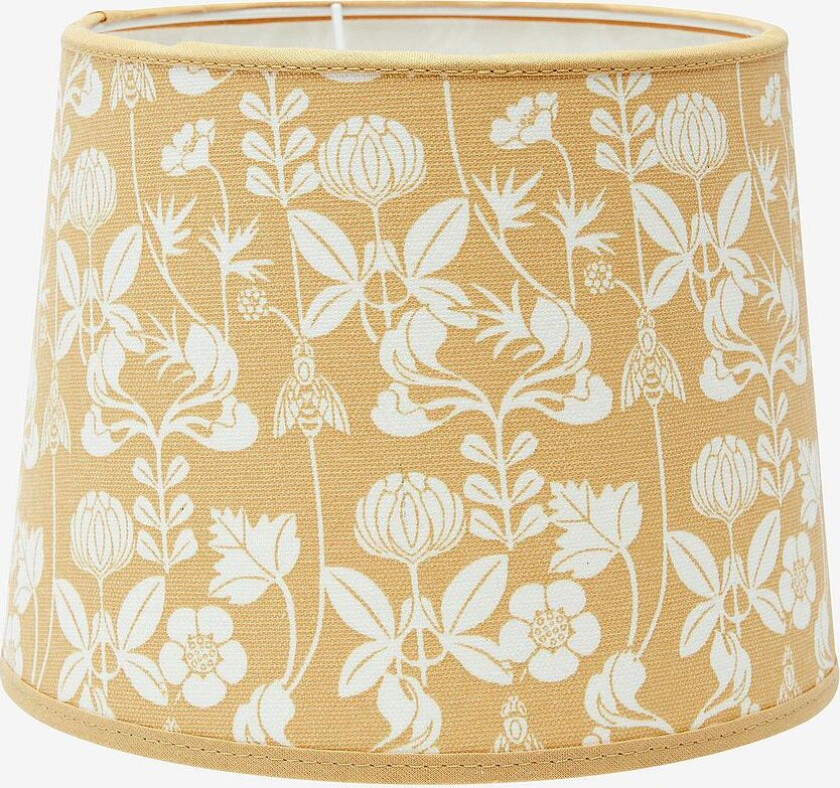 Lampeskjerm Sofia Carl Larsson 20 cm, Gul
