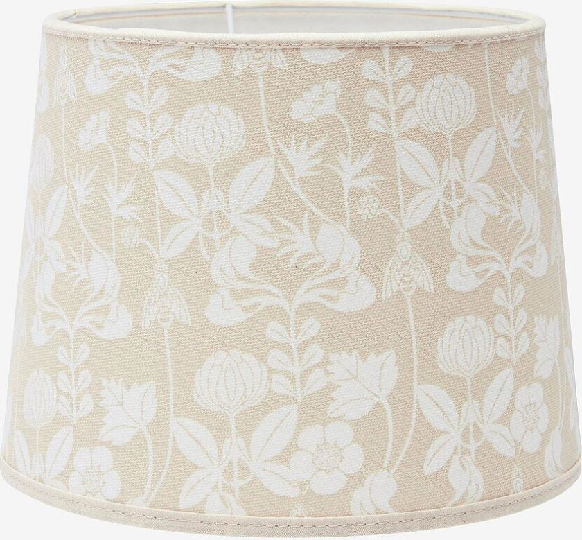 Lampeskjerm Sofia Carl Larsson 20 cm, Beige