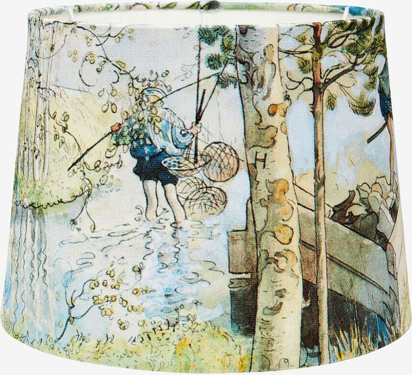 Lampeskjerm Sofia Carl Larsson 25 cm, Beige