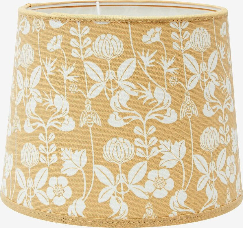 Lampeskjerm Sofia Carl Larsson 25 cm, Gul