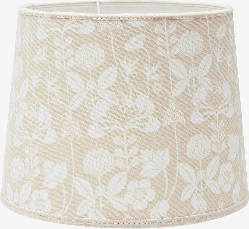 Lampeskjerm Sofia Carl Larsson 25 cm, Beige