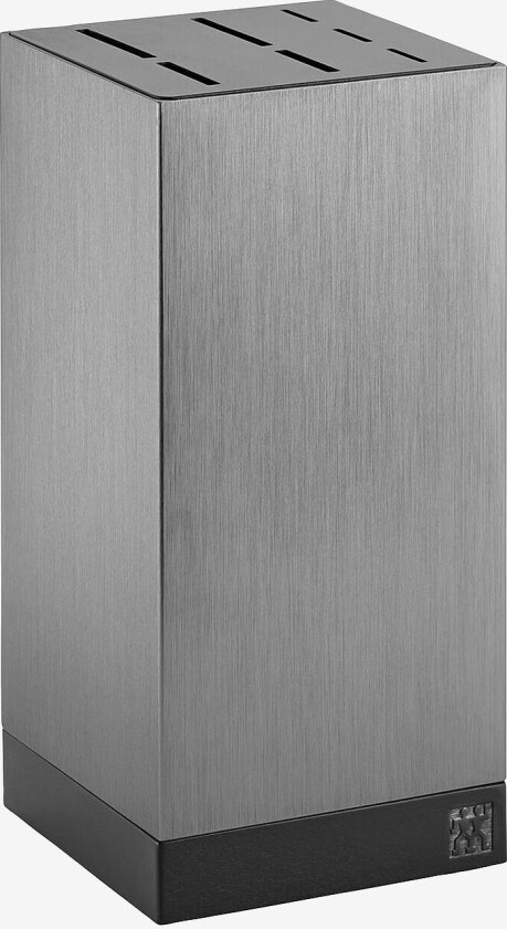 Knivblokk 25x12x12 cm, Grå