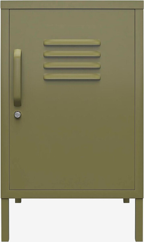 Sidebord Bradford Metal Locker, Grønn