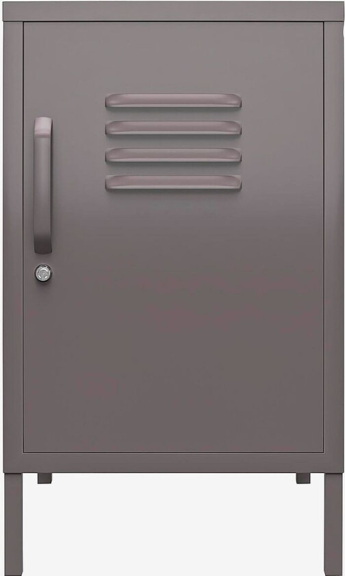 Sidebord Bradford Metal Locker, Grå