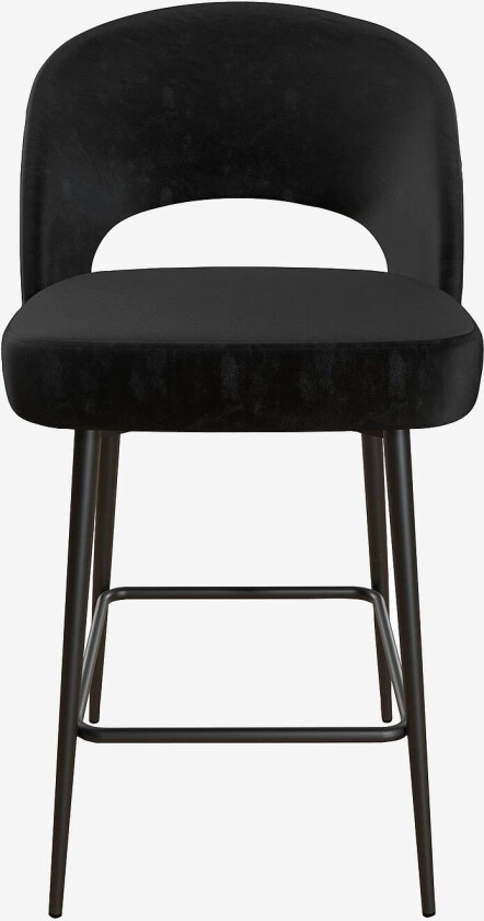 Høy stol Alexi, Svart