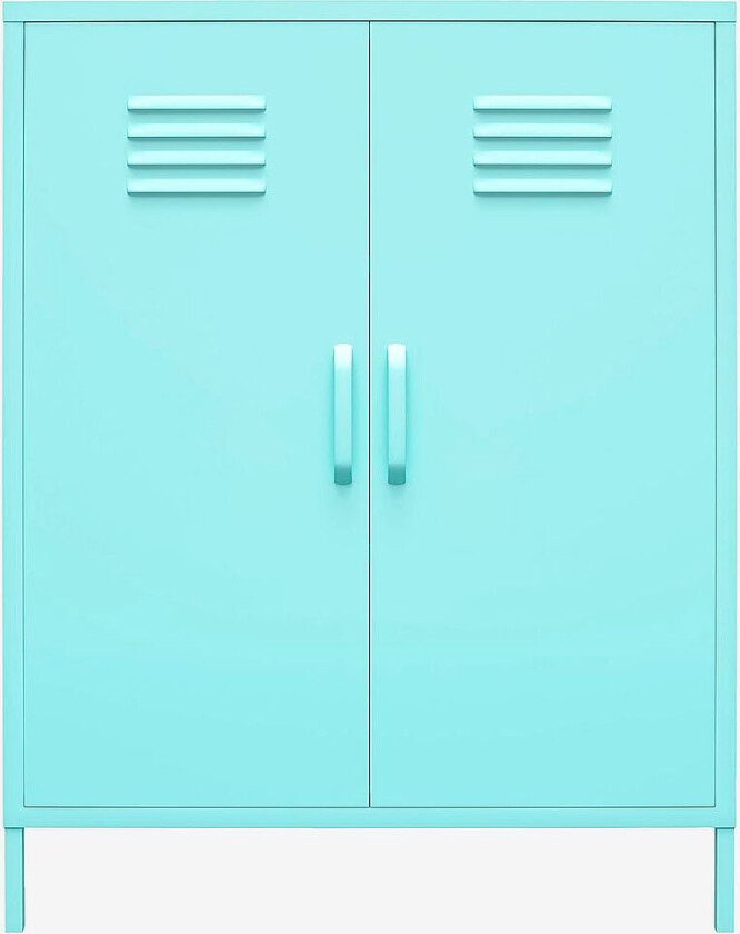 Skap med to dører Cache, Grønn