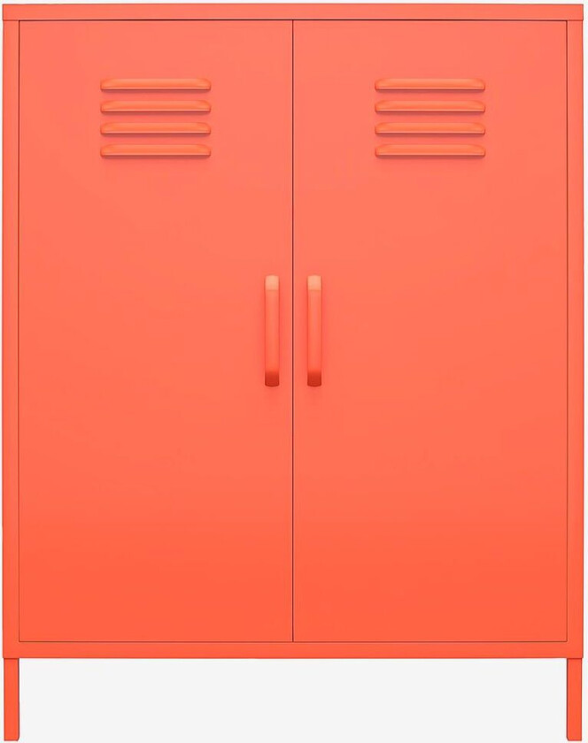 Skap med to dører Cache, Orange