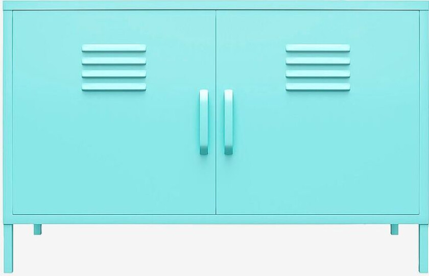 Skap med to dører Cache, Grønn