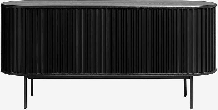 SKJENK Amelia 73 x 160 x 45 CM, Svart