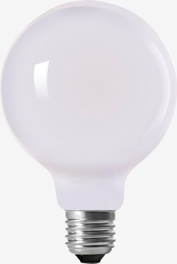 Lyspære Twilight LED, 3-trinns, 7W, Kule 9,5 cm, Hvit