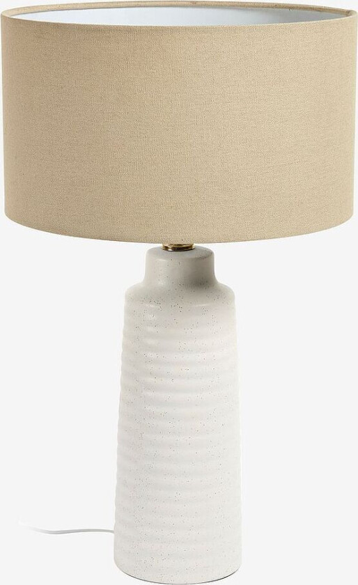 Bordlampe Mijal, Hvit