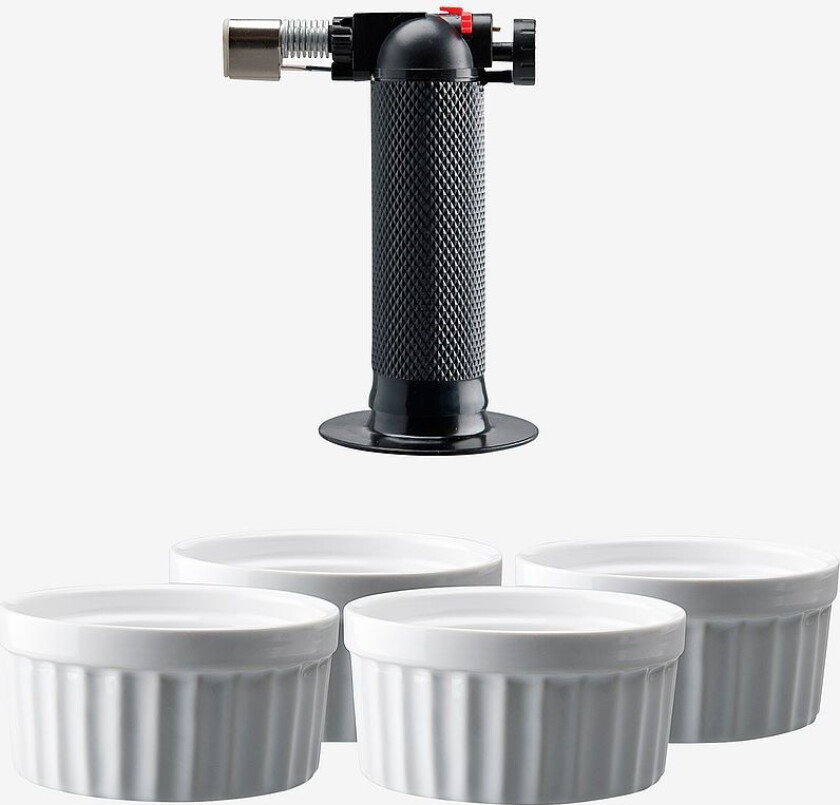 Bilde av Bruleesett Fire 4-pk, Svart