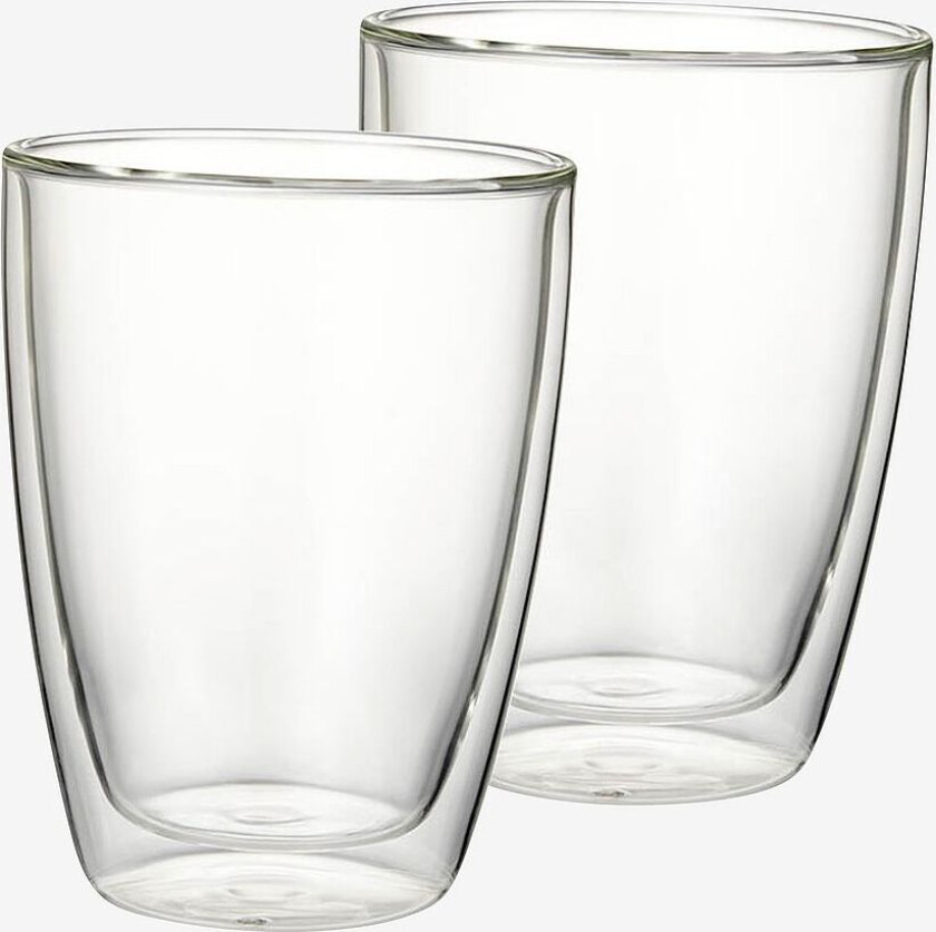 Kaffeglass Kaia 2-pk, Transparent
