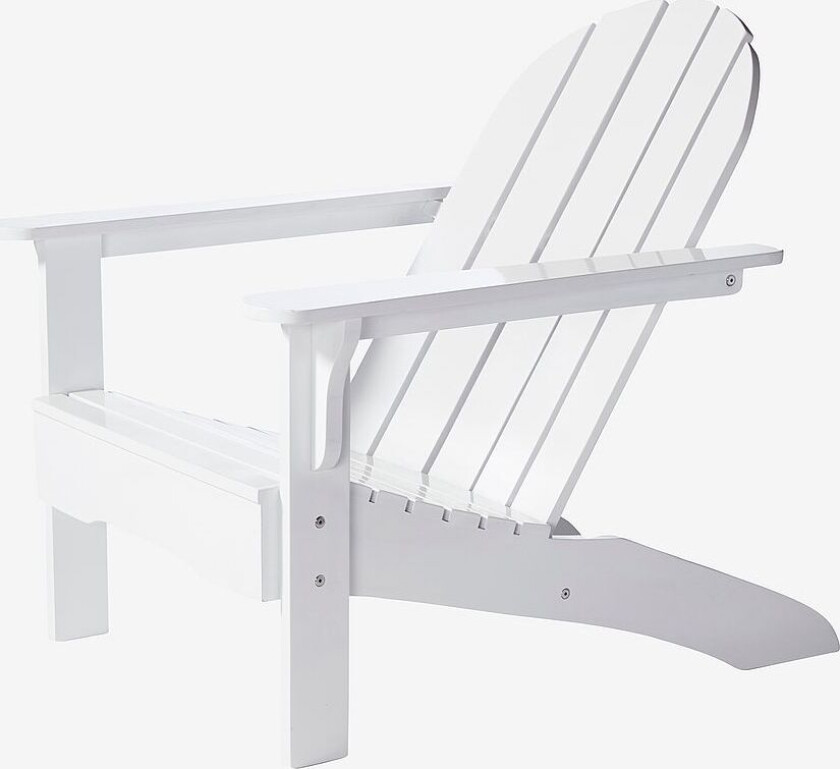 Bilde av Dekkstol Adirondack, Hvit