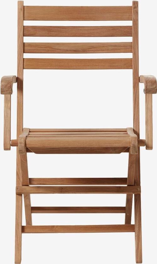 Klappstol York m. armlene, Natur