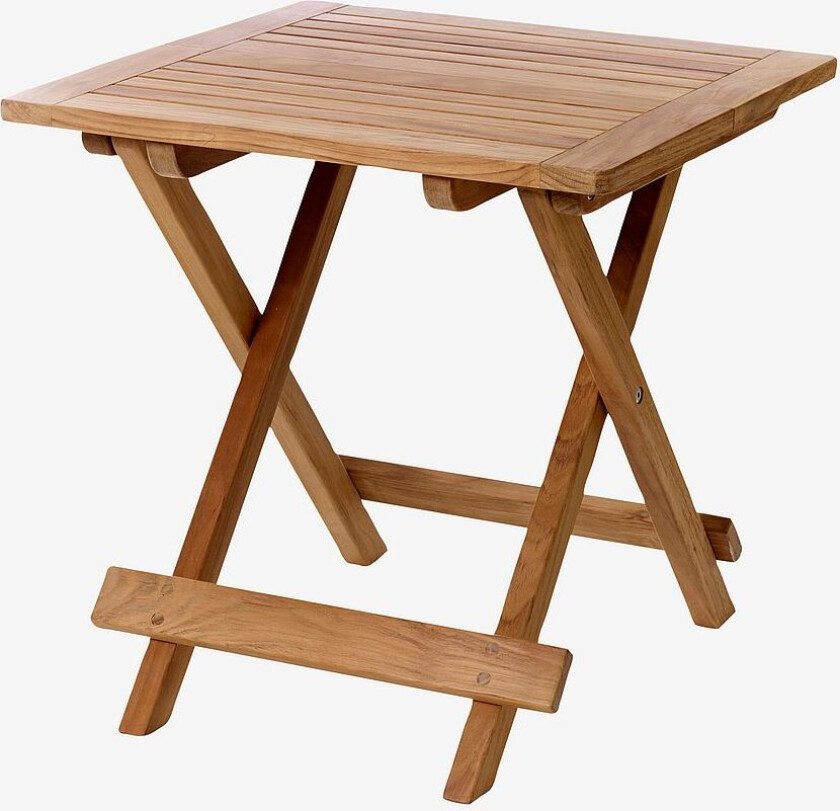 Klaffebord Classic 50x50 cm, Natur