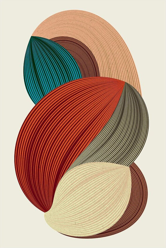 Poster Fibers 2, Flerfarget