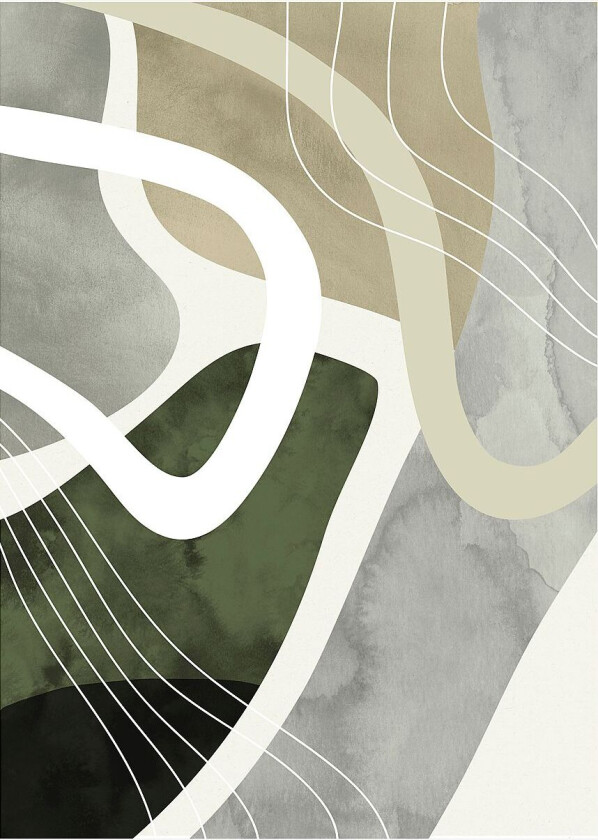 Poster Acrobat 1, Grønn