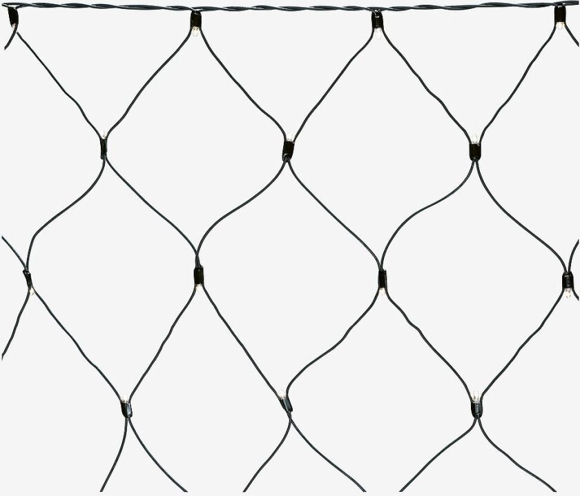 SKEN Nett 2x1,7 m 108L LED, Svart