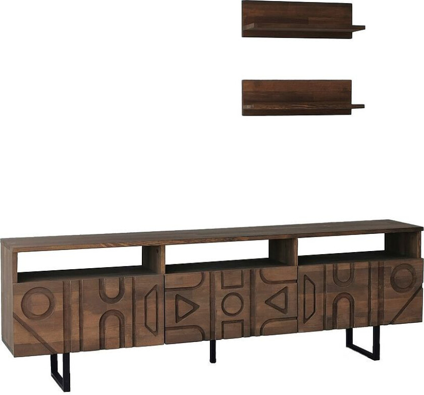 Tv-benk Aristo, Brun