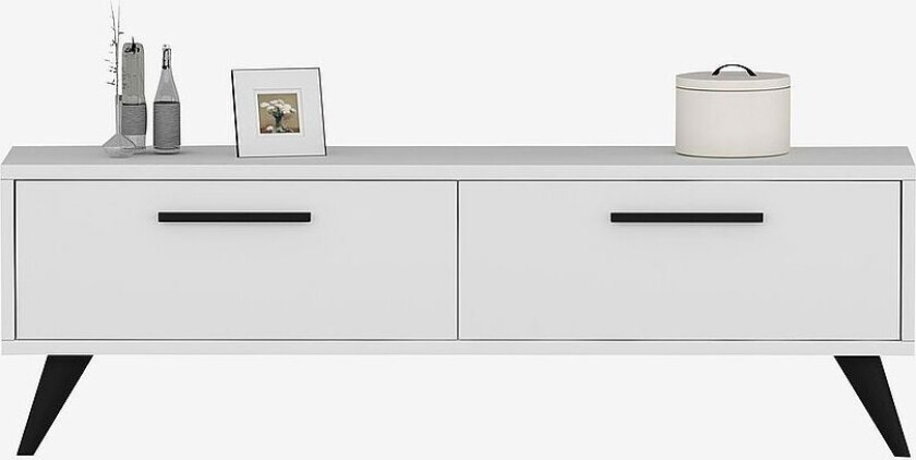 Tv-benk Melisa, Hvit