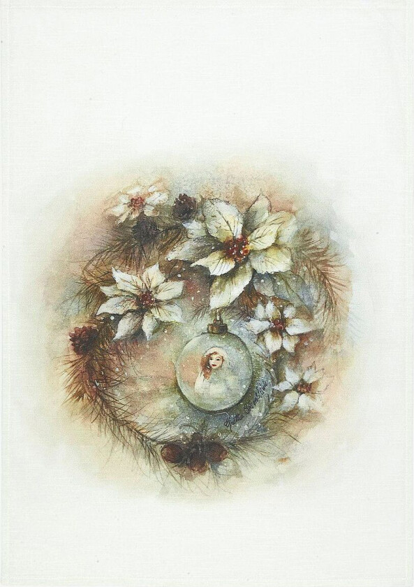 Kjøkkenhåndkle Helle, Grønn