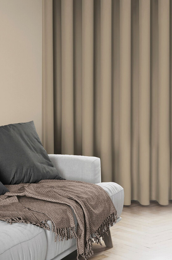 Gardin Svala (recycle) 268x280 cm, Beige