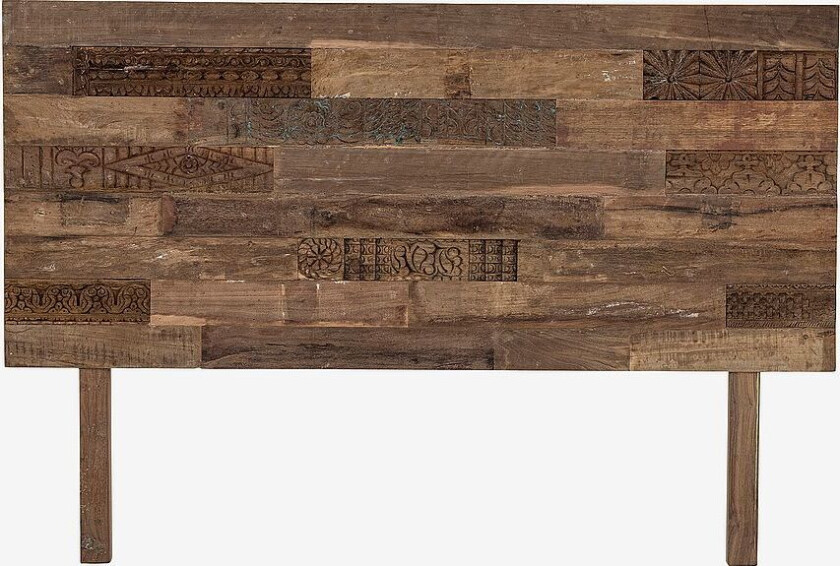 Sengegavl Rilo, 180 cm, Brun