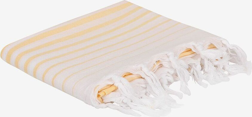 Strandhåndkle Fouta Golge, Gul
