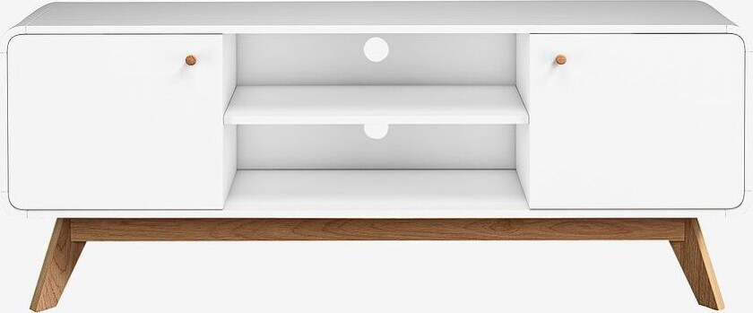 Lav skjenk Cassie, Hvit