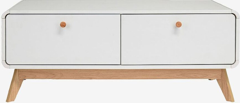 Lav skjenk Cassie, Hvit