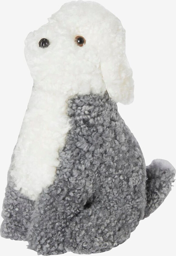 Snowy i saueskinn Curly, Grå