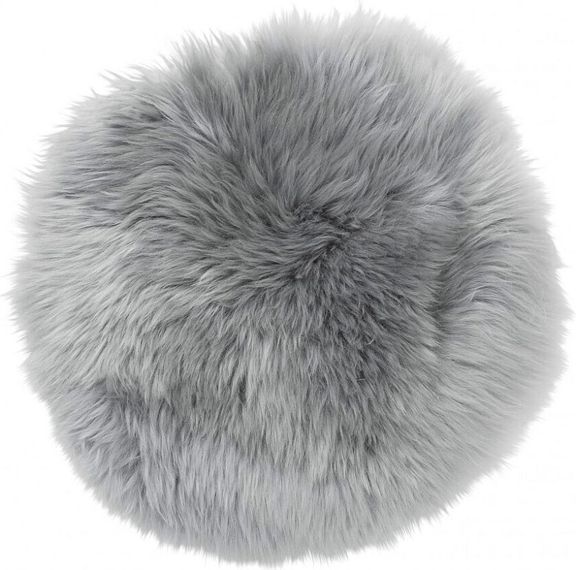 Sitteunderlag saueskinn Gently, Grå