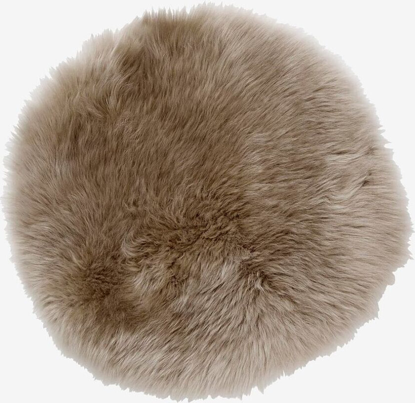 Sitteunderlag saueskinn Gently, Brun