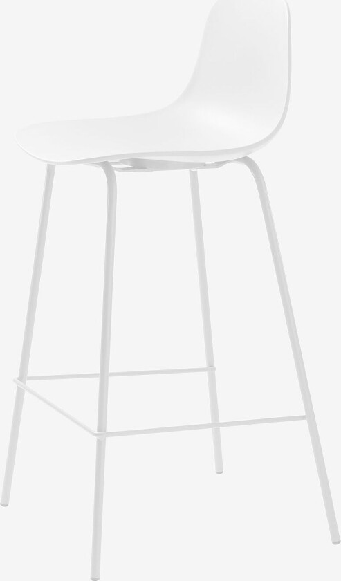 Høy Stol Karlstad 2-pk, Hvit
