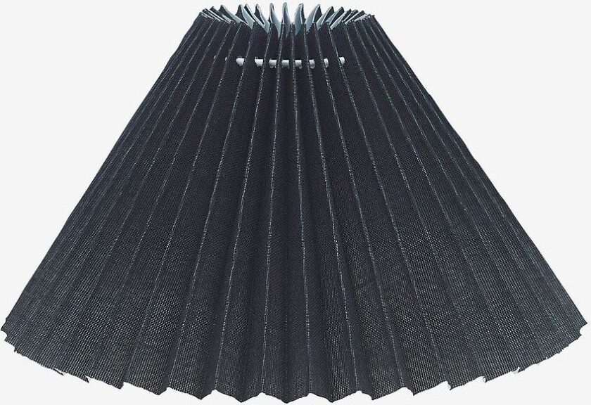 Lampeskjerm Astrid Foldet 30 cm, Svart