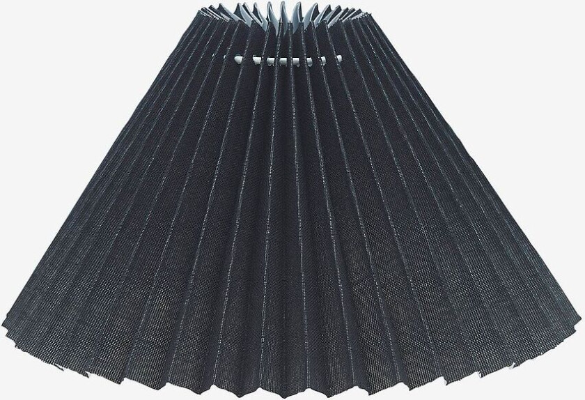 Lampeskjerm Astrid Foldet 25 cm, Svart