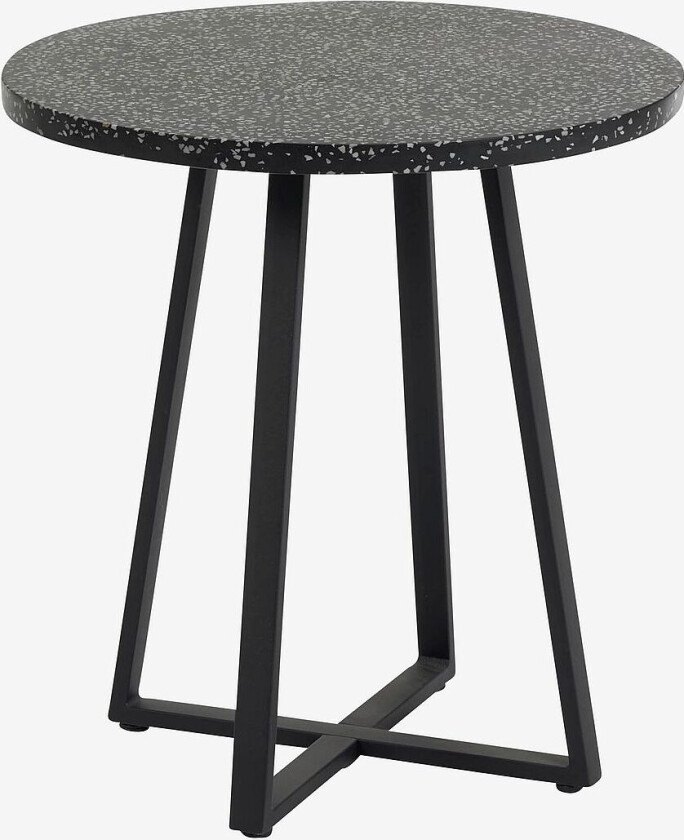 Bord Tella, Ø 70 cm, Svart