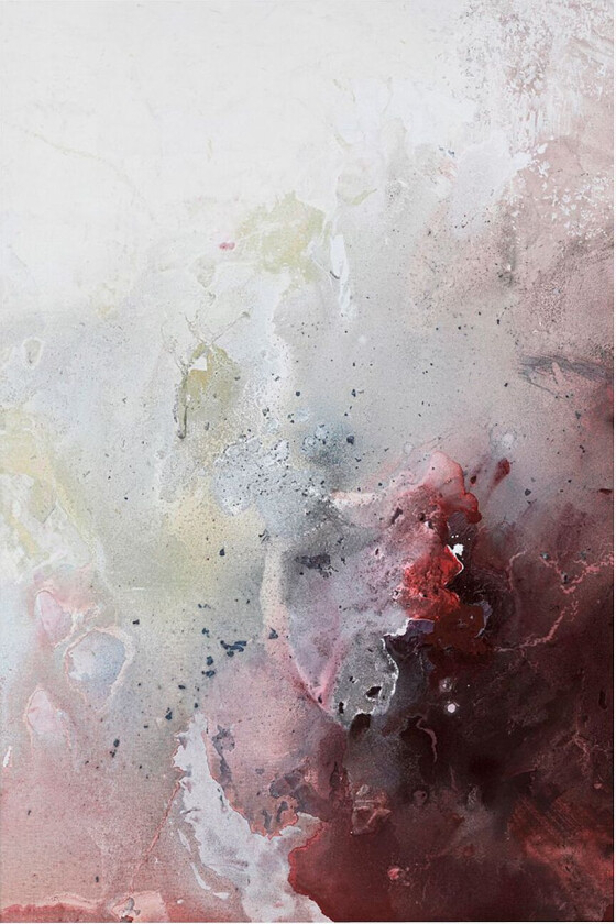 Poster Still Water 7, Rød