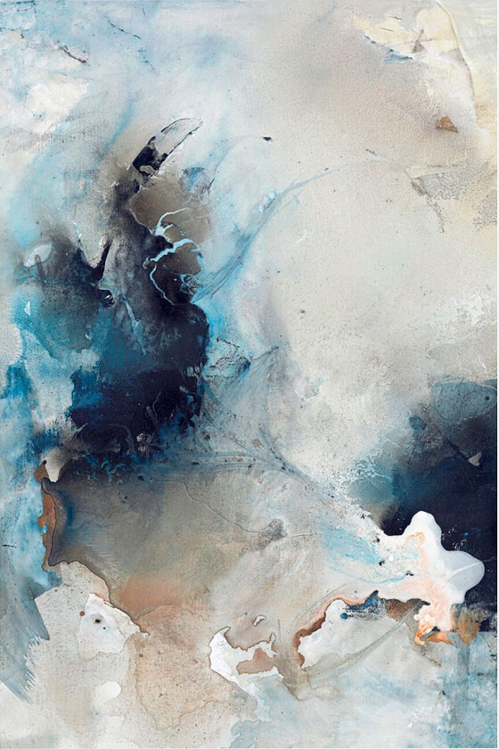 Poster Still Water 5, Blå