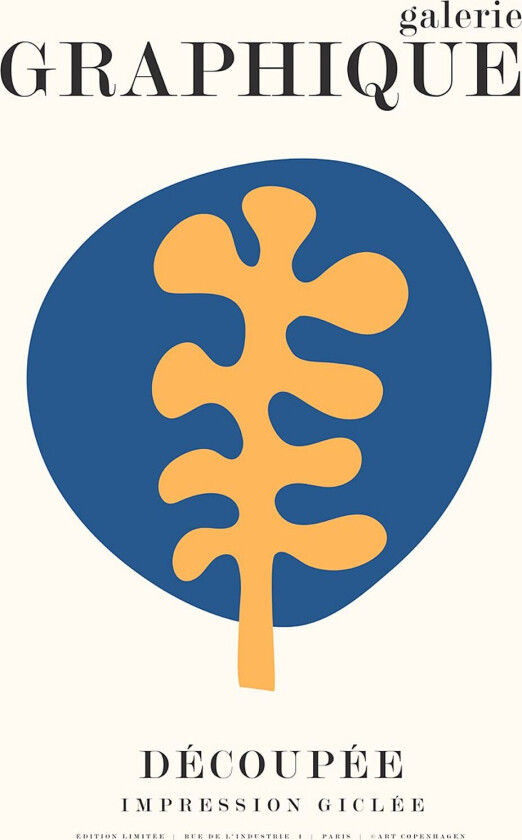 Poster Graphique 7, Beige